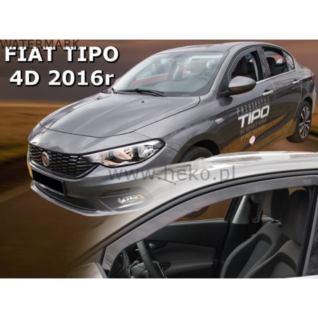 FIAT TIPO 4 durų  2016 → Langų vėjo deflektoriai priekinėms durims