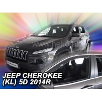 JEEP CHEROKEE (KL) 5 durų 2013 → 2013 Langų vėjo deflektoriai priekinėms durims