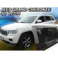 JEEP GRAND CHEROKEE 5 durų 2010 → 2021 (+OT) Langų vėjo deflektoriai keturioms durims