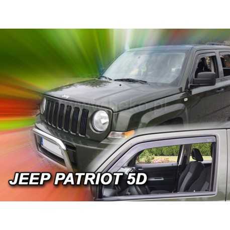 JEEP PATRIOT 5 durų 2006 → 2017 Langų vėjo deflektoriai priekinėms durims