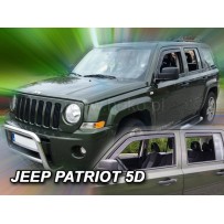 JEEP PATRIOT 5 durų 2006 → 2017 (+OT) Langų vėjo deflektoriai keturioms durims