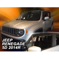 JEEP RENEGADE 5 durų 2014 → Langų vėjo deflektoriai priekinėms durims