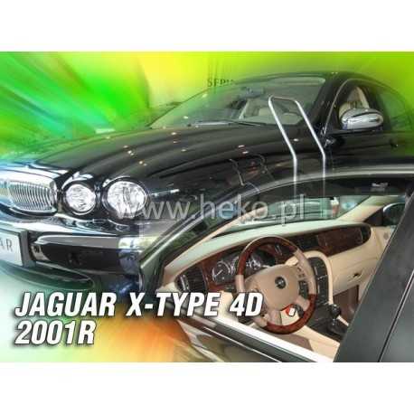 JAGUAR X-TYPE 4 durų 2001 → 2009 Langų vėjo deflektoriai priekinėms durims