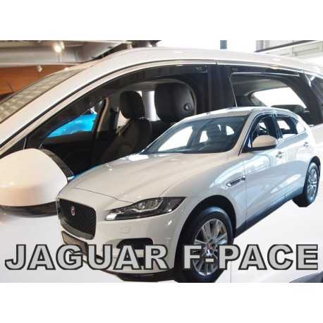 JAGUAR F-PACE 5 durų 2016 → 2025 +OT Langų vėjo deflektoriai keturioms durims