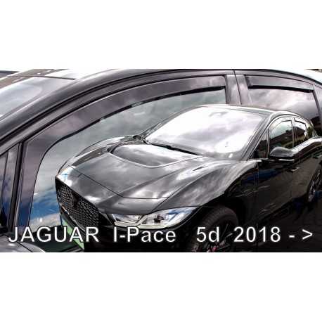 JAGUAR I - PACE 5 durų 2018 → +OT Langų vėjo deflektoriai keturioms durims