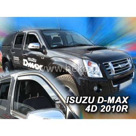 ISUZU D-MAX 4 durų 2006 → 2012 Langų vėjo deflektoriai priekinėms durims