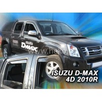 ISUZU D-MAX 4 durų 2006 → 2012 (+OT) Langų vėjo deflektoriai keturioms durims