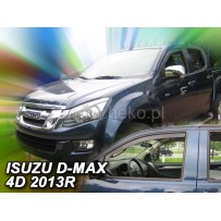 ISUZU D-MAX 2/4 durų 2012 → 2019 Langų vėjo deflektoriai priekinėms durims