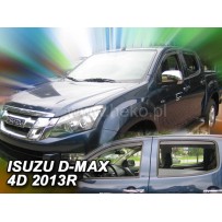 ISUZU D-MAX 4 durų 2012 → 2019 +OT Langų vėjo deflektoriai keturioms durims