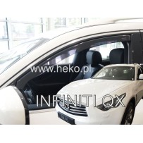 INFINITI II FX/QX 5 durų 2008 → 2017 Langų vėjo deflektoriai priekinėms durims