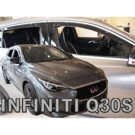 INFINITI Q30S 5 durų 2015 → 2019 (+OT) Langų vėjo deflektoriai keturioms durims