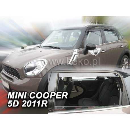 MINI COUNTRYMAN (R60) 5durų 2010 → 2017 +OT Langų vėjo deflektoriai keturioms durims