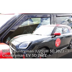 MINI COUNTRYMAN (U25) 5durų 2023 → +OT Langų vėjo deflektoriai keturioms durims