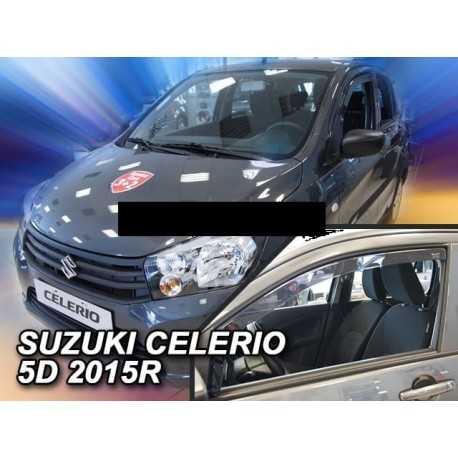 SUZUKI CELERIO 5 durų 2015 → Langų vėjo deflektoriai priekinėms durims