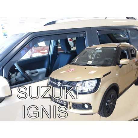 SUZUKI IGNIS 5 durų 2016 → (+OT) Langų vėjo deflektoriai keturioms durims