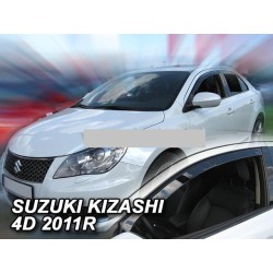 SUZUKI KIZASHI 4 durų 2009 → 2014 Langų vėjo deflektoriai priekinėms durims