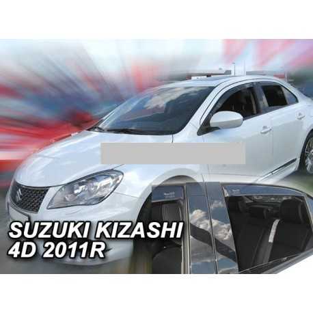 SUZUKI KIZASHI 4 durų 2009 → 2014 (+OT) Langų vėjo deflektoriai keturioms durims