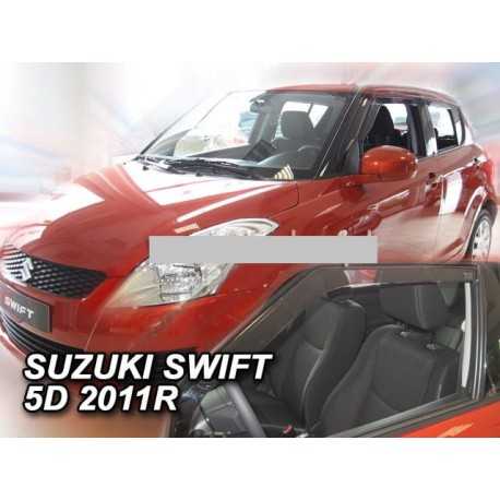 SUZUKI SWIFT 5 durų 2010 → 2017 Langų vėjo deflektoriai priekinėms durims