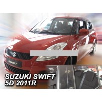 SUZUKI SWIFT 5 durų 2010 → 2017 (+OT) Langų vėjo deflektoriai keturioms durims