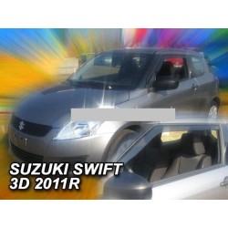 SUZUKI SWIFT 3 durų 2010 → 2017 Langų vėjo deflektoriai priekinėms durims