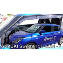 SUZUKI SWIFT 5 durų 2024 → Langų vėjo deflektoriai priekinėms durims