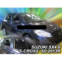 SUZUKI SX4 II S-CROSS 5 durų 2013 → 2021(+OT) Langų vėjo deflektoriai keturioms durims