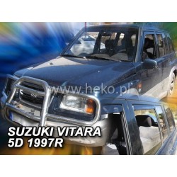 SUZUKI VITARA 5 durų 1988 → 1998 (+OT) Langų vėjo deflektoriai keturioms durims