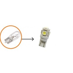  T10/W5W SMD LED lemputės 