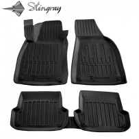 Kilimėliai 3D AUDI A4 B6 2001-2004, 5 vnt. black /5030015