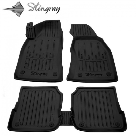 Kilimėliai 3D AUDI A6 C5 1997-2004, 5 vnt. black /5030025