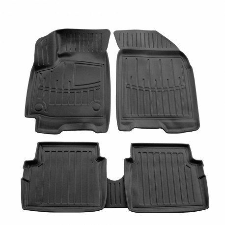 Kilimėliai 3D CHEVROLET Aveo T200 2002-2008, 5 pc. black /5002045