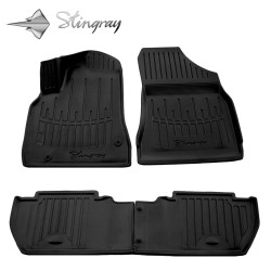 Kilimėliai 3D CITROEN Berlingo II 2008-2018, 4 vnt. black /5016014