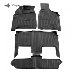 Kilimėliai 3D DODGE Grand Caravan V RT 2008-2020, 4 pc. black /5061024