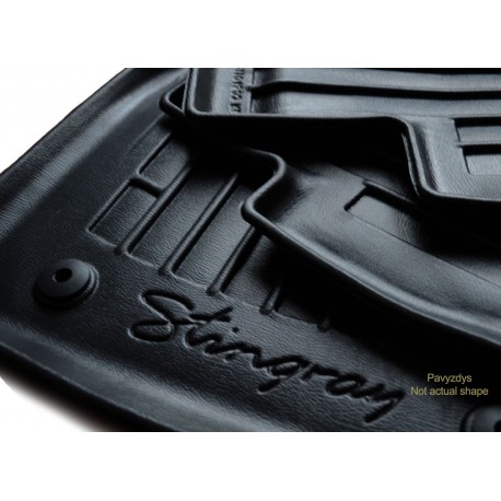 Kilimėliai 3D FIAT Ducato III 2006 , 1 pc. (2 row) black /500606204