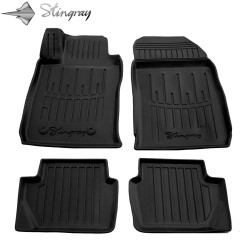 Kilimėliai 3D FORD Fiesta Mk7 USA 2010-2017, 4 vnt. black /5007044