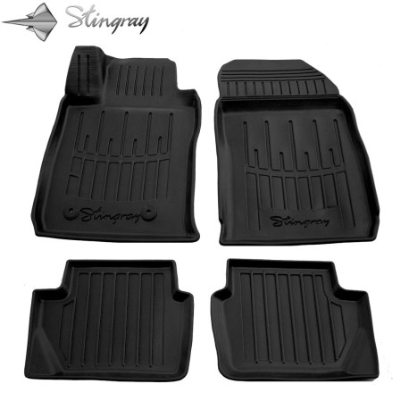 Kilimėliai 3D FORD Fiesta Mk7 USA 2010-2017, 4 vnt. black /5007044