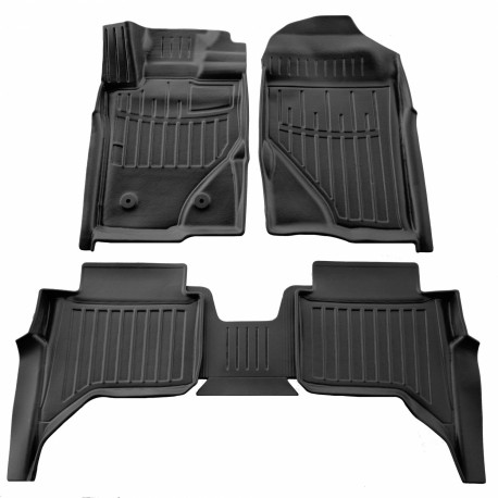 Kilimėliai 3D FORD Ranger P703 2022 , 5 pc. black /5007245