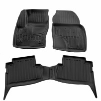 Kilimėliai 3D FORD C-Max 2010-2019, 4 pc. (gasoline version) black /5007284