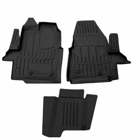 Kilimėliai 3D FORD Transit Custom 2012 , 3 pc. black /5007293