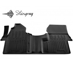 Kilimėliai 3D MERCEDES BENZ W906 Sprinter II 2006-2018 1plus2, 2 vnt. black /5012042