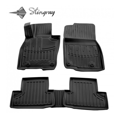 Kilimėliai 3D MERCEDES-BENZ W206 C 2021 , 5 pc. black /5012145