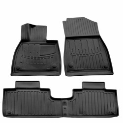 Kilimėliai 3D MERCEDES-BENZ X296 EQS SUV 2022 , 4 pc. black /5012164