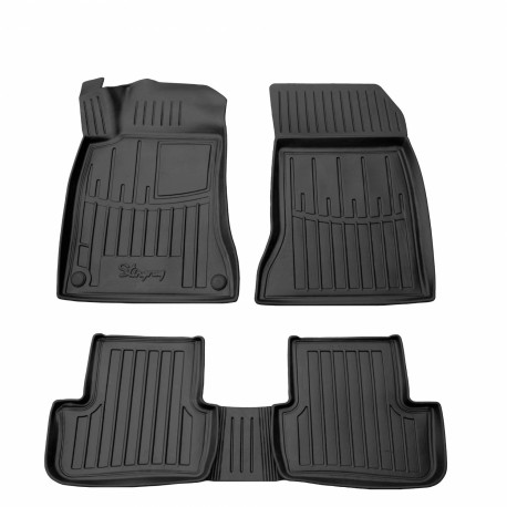 Kilimėliai 3D MERCEDES BENZ W176 A 2012-2018, 5 pc. black /5012255