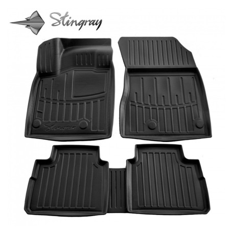 Kilimėliai 3D NISSAN X-Trail T33 2021 , 5 pc. (gasoline vers.) black /5014135