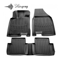Kilimėliai 3D NISSAN QASHQAI +2 NJ10 2008-2014, 5 pc. (5 seats) black /5014155