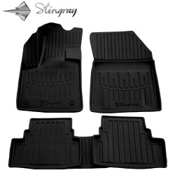 Kilimėliai 3D OPEL Grandland X 2017 , 5 vnt. black /5016035