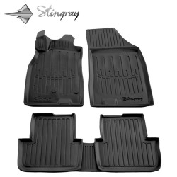 Kilimėliai 3D RENAULT Megane III 2008-2015, 5 vnt. (universal) black /5018015