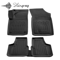 Kilimėliai 3D SKODA Citigo 2012 , 5 vnt. black /5024175