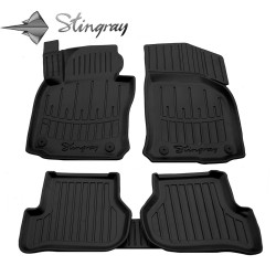 Kilimėliai 3D SKODA Octavia II A5 2004-2013, 5 vnt. black /5020045