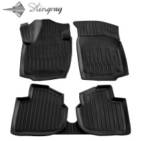 Kilimėliai 3D SKODA Rapid 2012-2019, 5 vnt. black /5020035